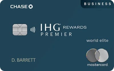 Chase IHG® Rewards Premier Business Credit Card