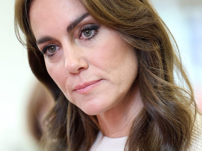 A close-up of Kate Middleton.