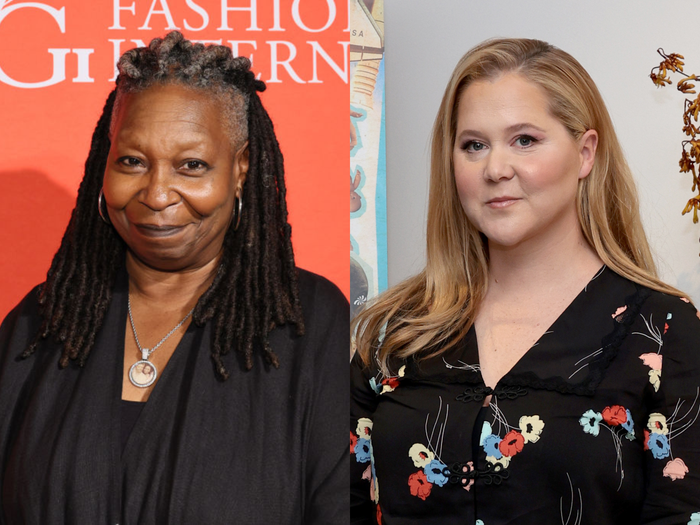 Whoopi Goldberg and Amy Schumer