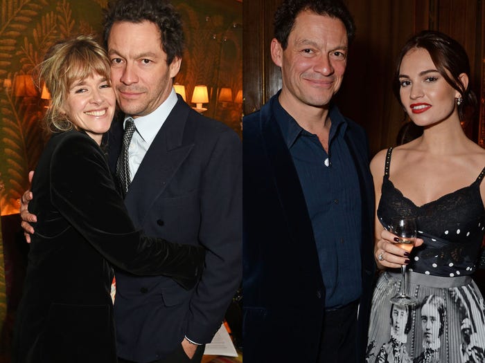 Catherine fitzgerald dominic west lily james