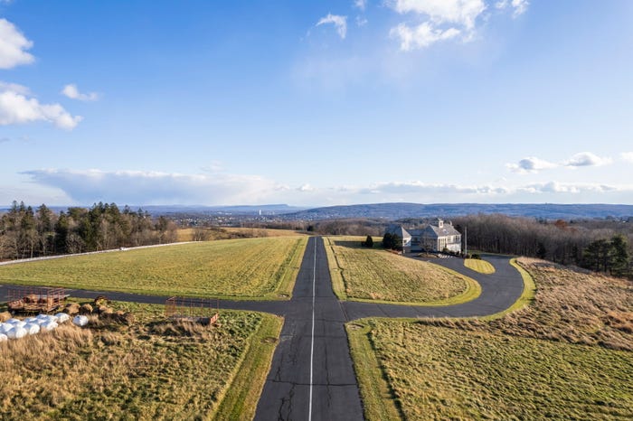 Home in Bristol, Connecticut, with FAA-approved airstrip.