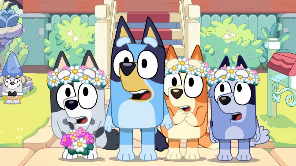 The pups from Disney+ show 'Bluey'
