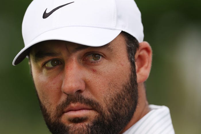 Scottie Scheffler, the world's top-ranked golfer, was arrested and booked early Friday morning.