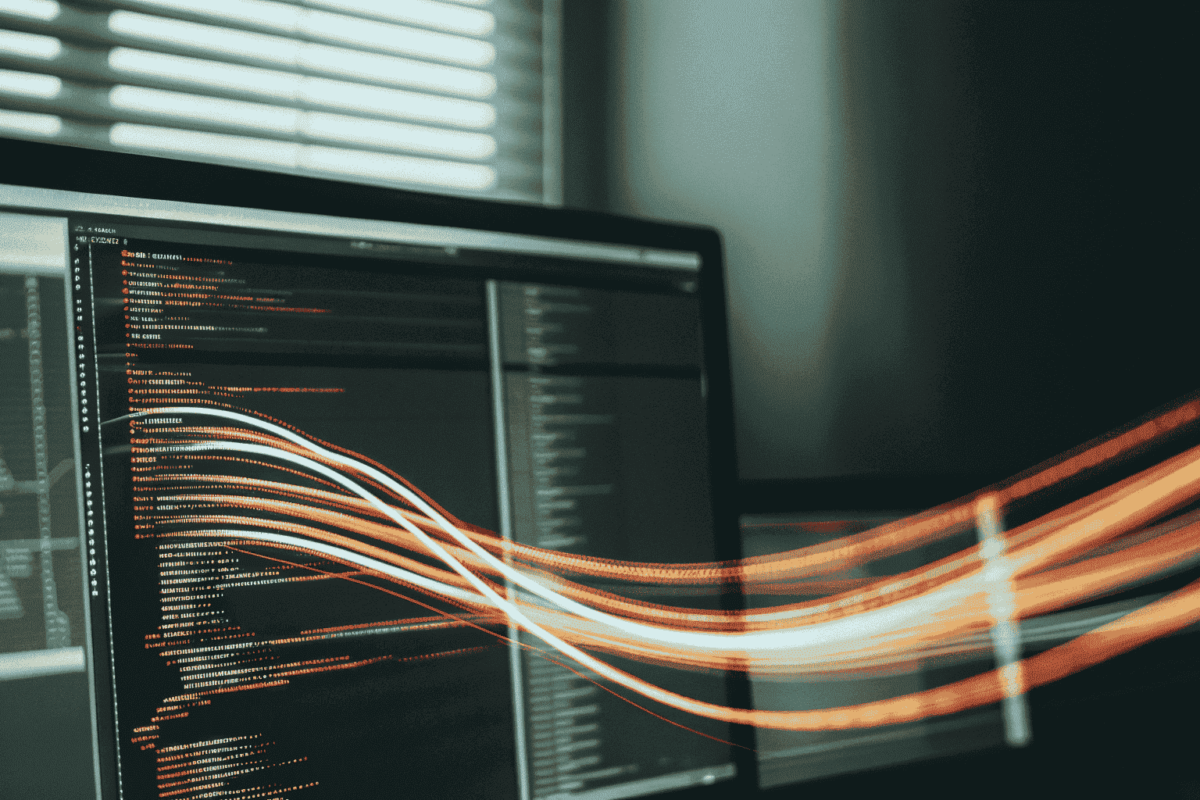 Data streaming out of screen