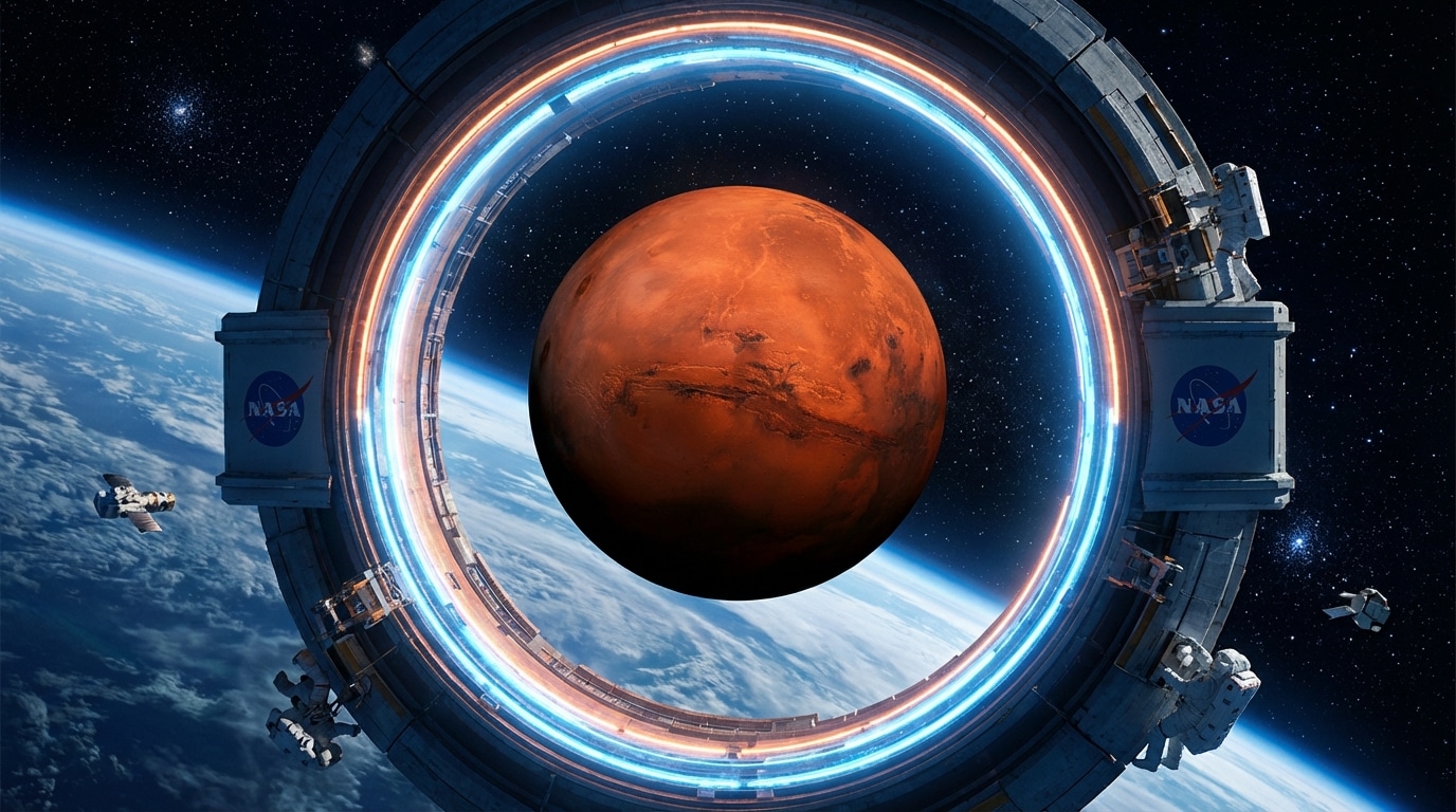 How Nasa brought Mars closer to Earth in 2025