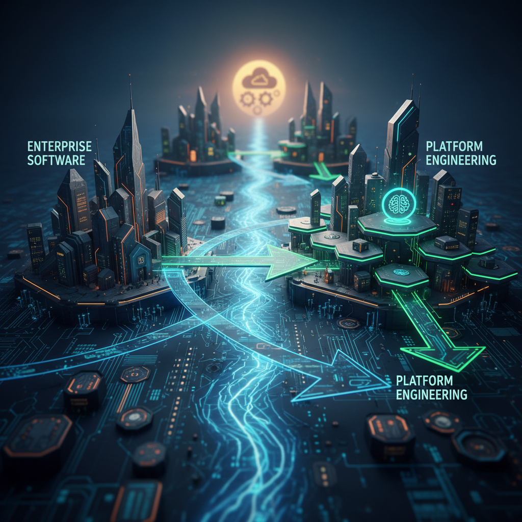 The Strategic Shift Towards Platform Engineering In Enterprise Software
