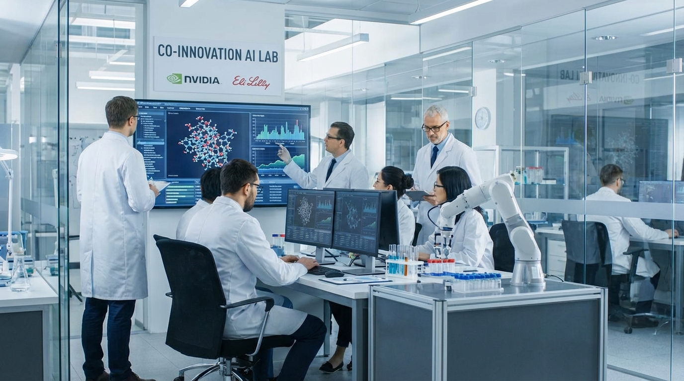 Nvidia And Lilly Announce Co-Innovation Ai Lab To Reinvent Drug Discovery