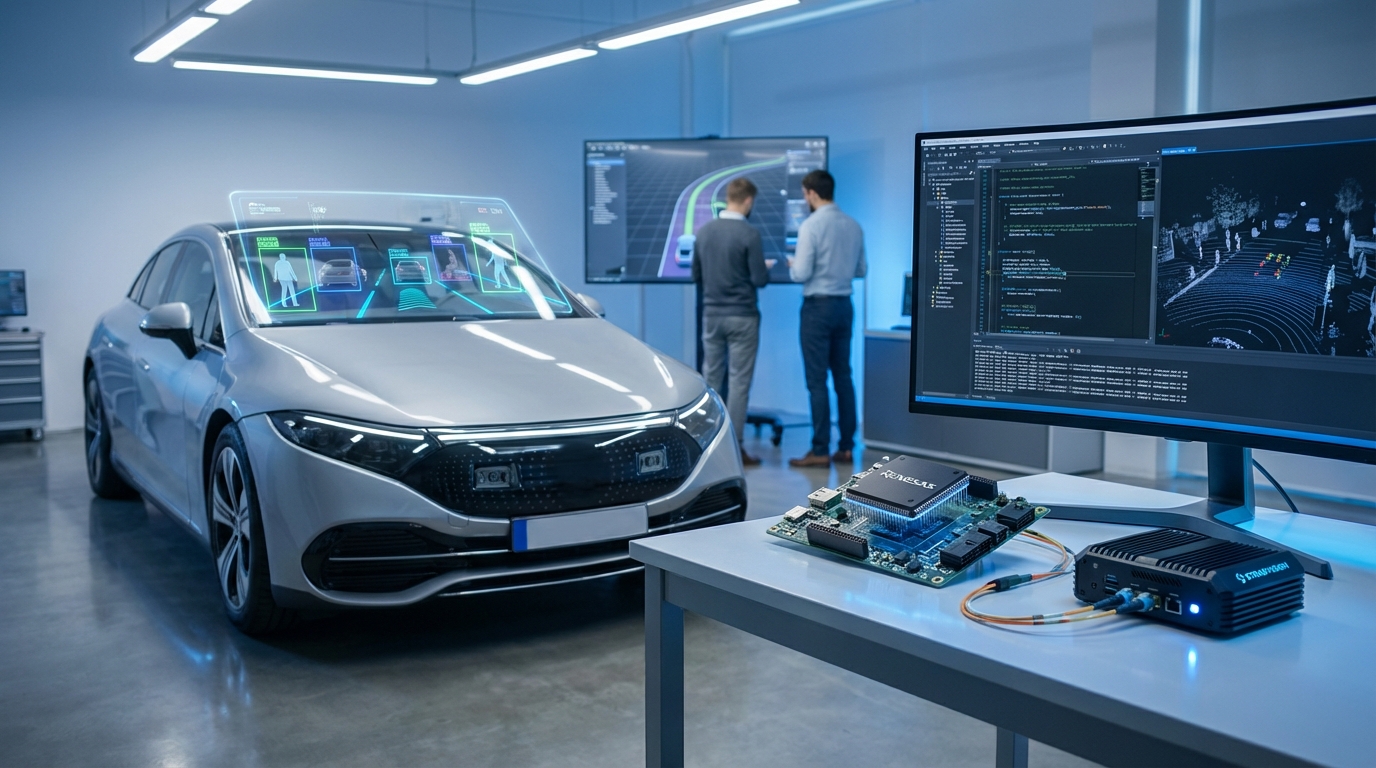 Stradvision And Renesas Showcase Ai Front Vision For Software-Defined Vehicles
