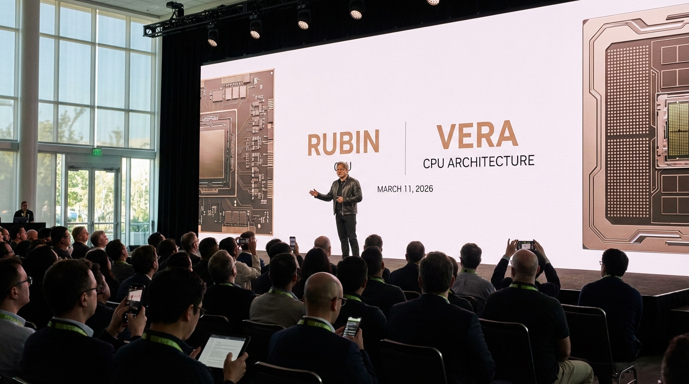 Nvidia Unveils Next-Generation Rubin Gpu Platform And Vera Cpu Architecture At Gtc 2026