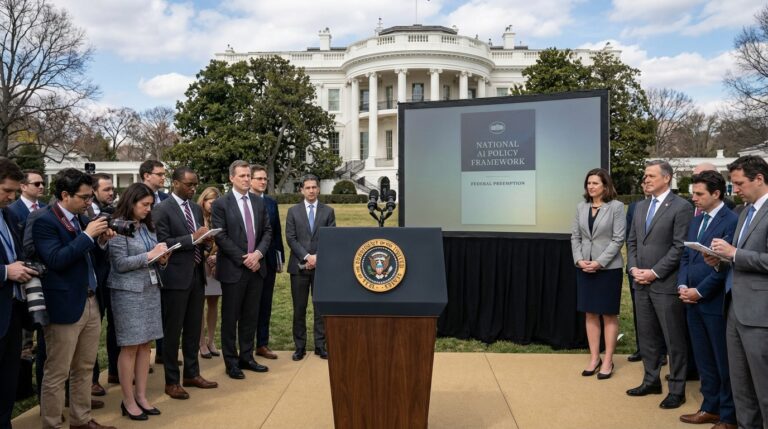 White House Proposes Federal Preemption In New National Ai Policy Framework