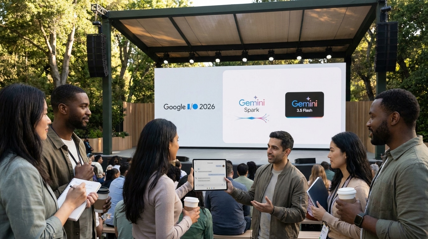 Google I/O 2026: Gemini Spark Personal Agent and Gemini 3.5 Flash Model Unveiled