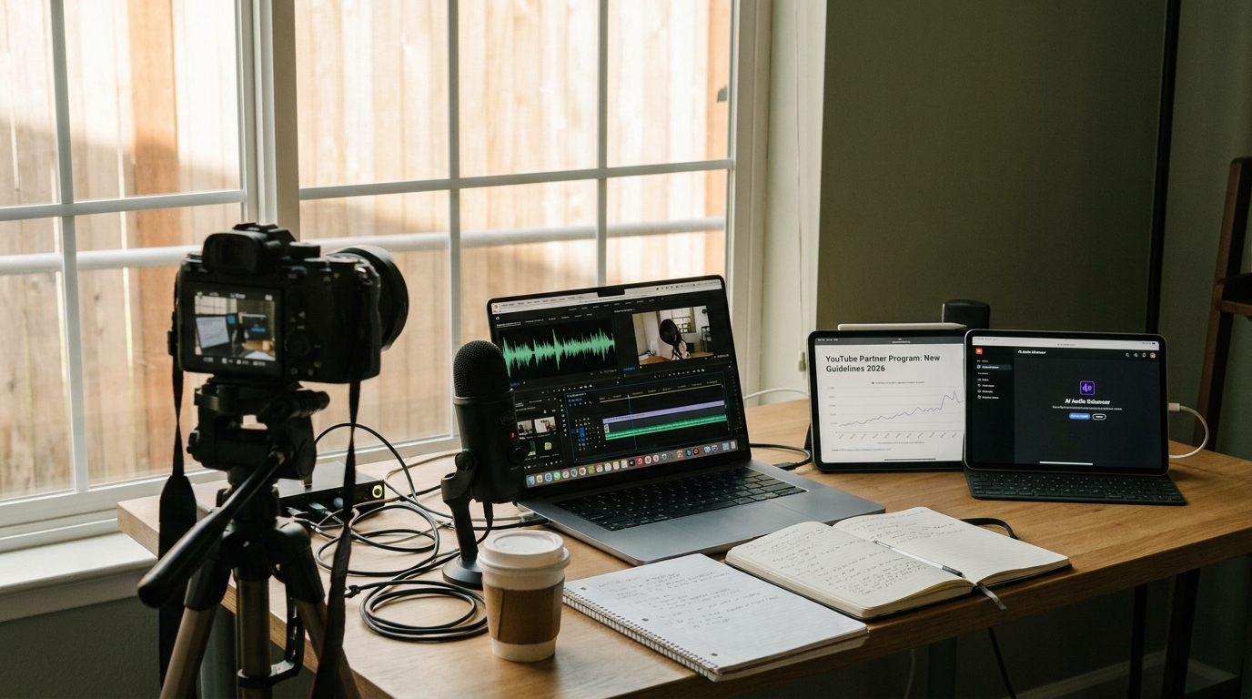 6 Major Developments in Content Creation: Adobe AI Audio and YouTube&rsquo;s New Monetization Rules