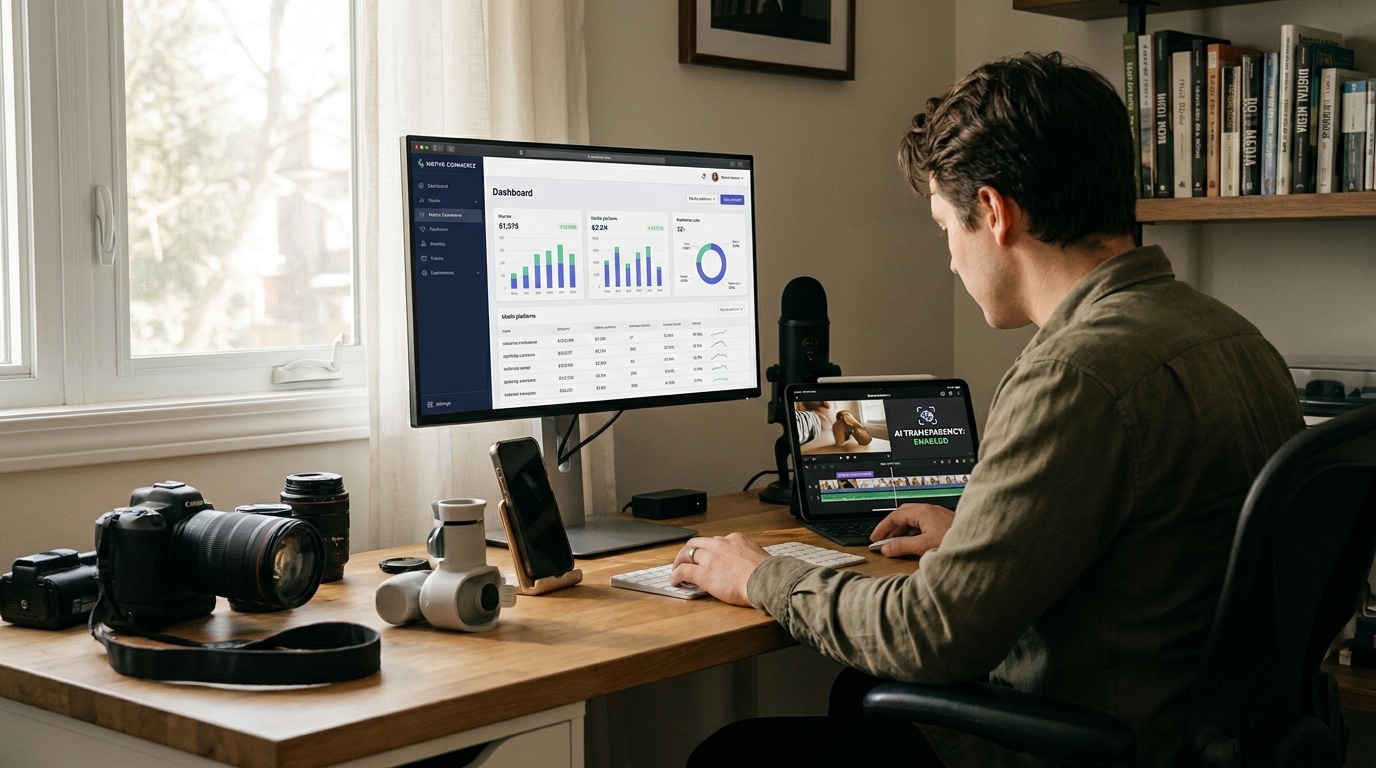 The 2026 Guide to Content Creation: Platform Updates, AI Transparency, and Native Commerce