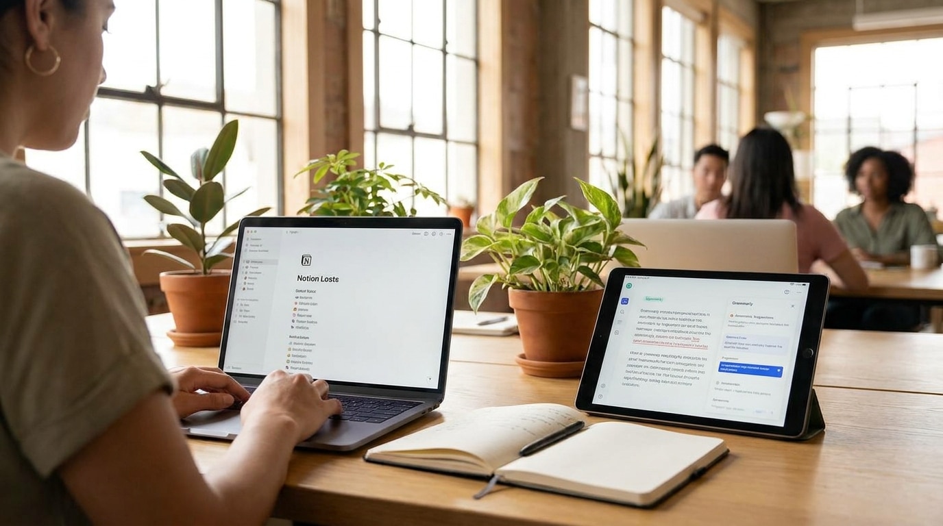 How to Build an Integrated Multi-Tool Writing Workflow Using Notion AI and Grammarly